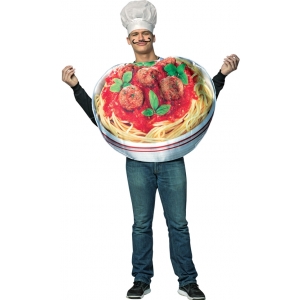 Spaghetti Meatballs Costume - Food Costumes